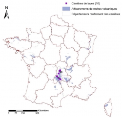 Carte laves -Mémento ROC © BRGM