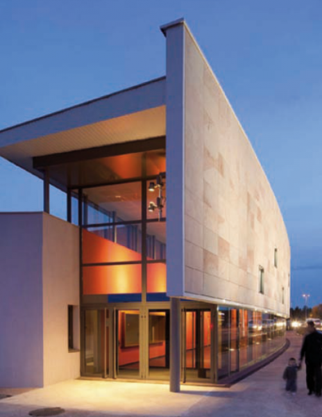 Centre culturel de Torcy, face extérieur