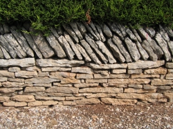 Murs en pierre sèche © F. Michel