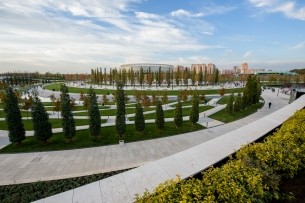 Aménagements autour du Stade de Krasnodar (Russie)