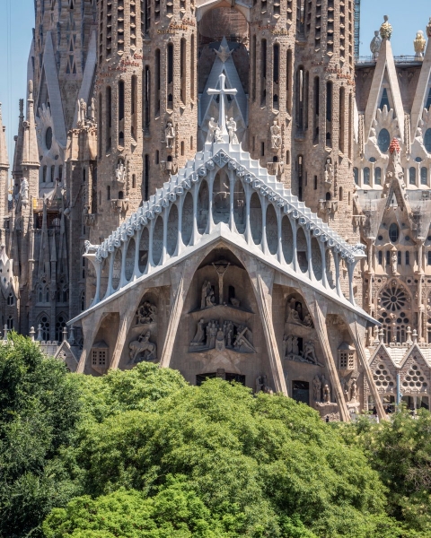 Piliers en granit du Sidobre - Sagrada Familia, Barcelona